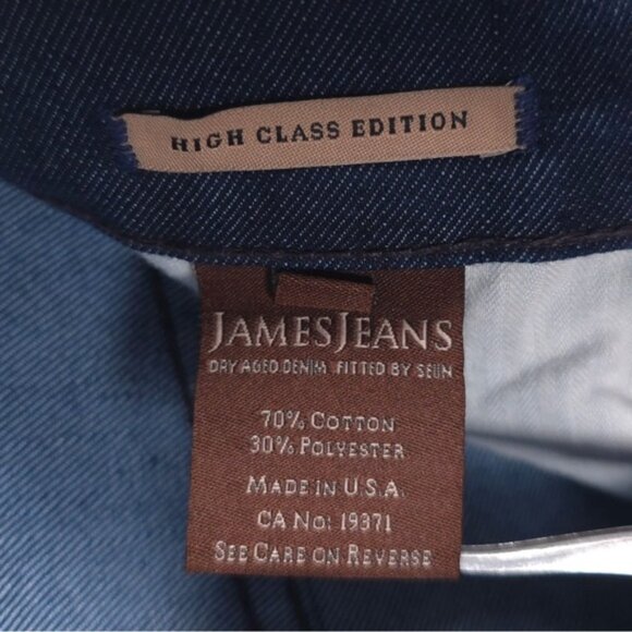 JAMES JEANS HIGH CLASS EDITION Boot Dry Aged Denim Fitted by SEUN Size‎ 28 - Picture 10 of 12